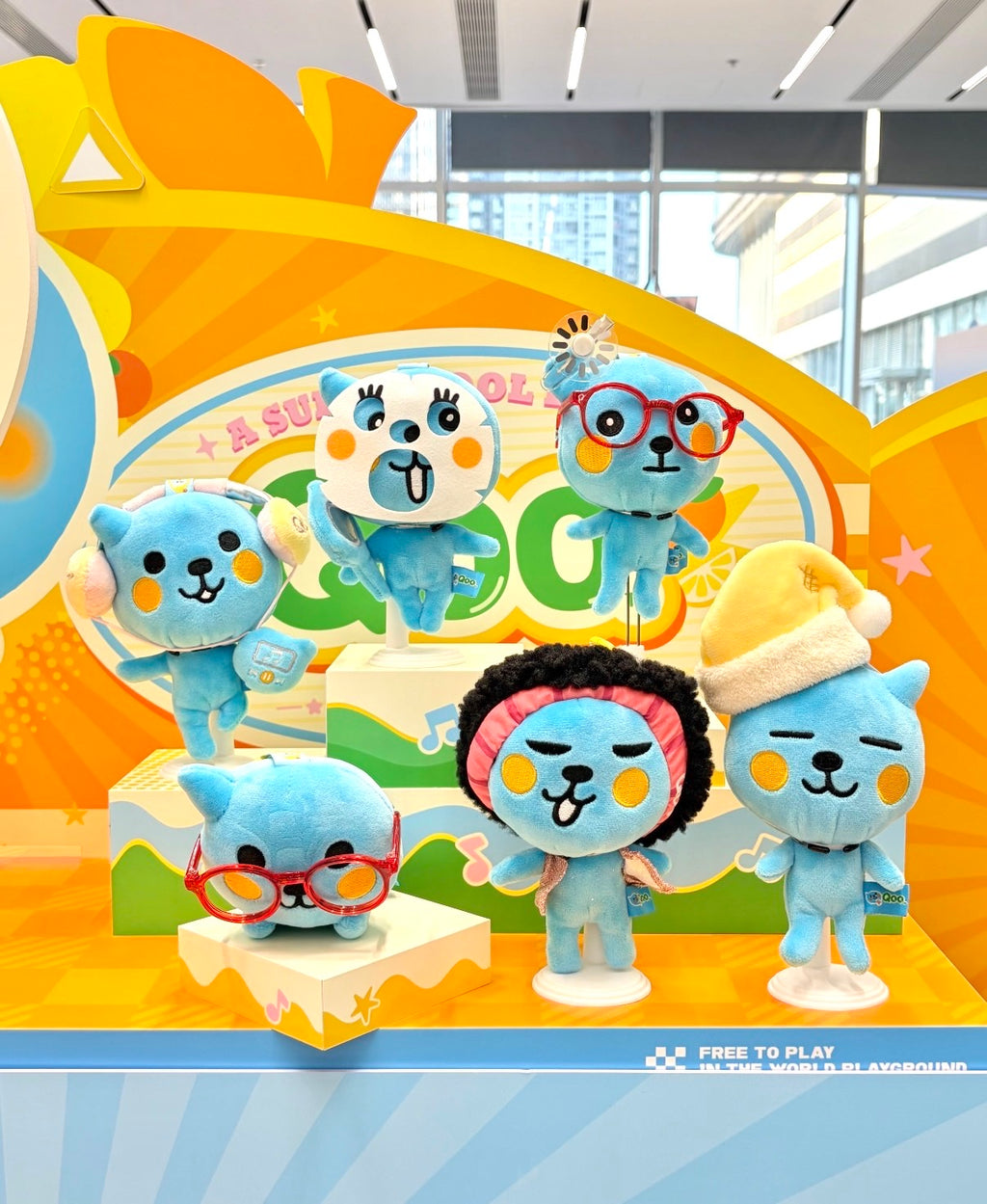 Qoo的一天毛絨盲盒🍏🧃