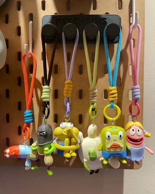 <正版授權>海綿寶寶 比奇堡小魚民系列 盲盒 吊飾 掛件